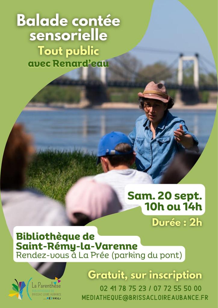 Balade contée sensorielle - Samedi 20 septembre