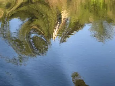 Réflexion dans l'eau